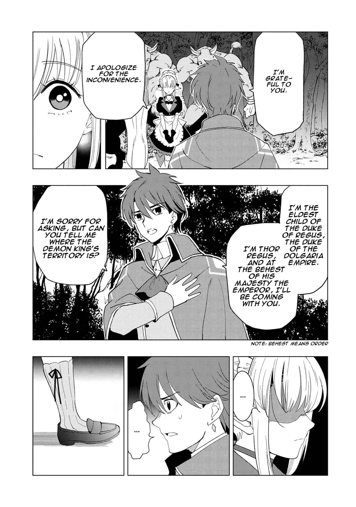 Souzou Renkinjutsushi wa Jiyuu wo Ouka suru: Kokyou wo Tsuihou saretara, Maou no Ohizamoto de Chouzetsu Kouka no Magic Item Tsukuri-houdai ni Narimashita Chapter 1.3 5